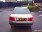 AUDI 80 TAILGATE  CLEAR LIGHTS